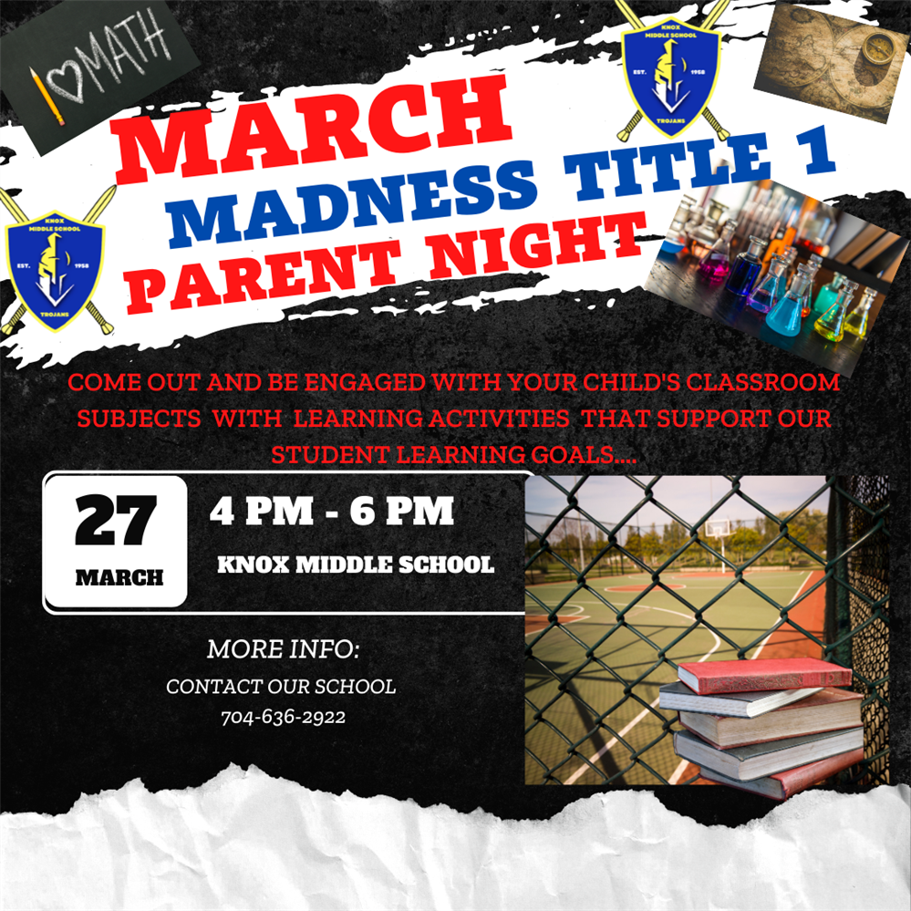 Spring Parent Night flyer